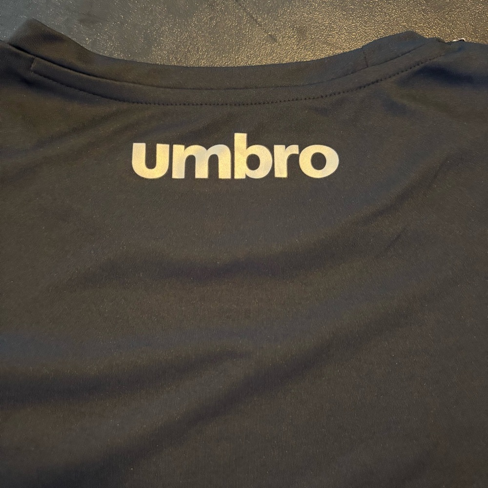 Umbro Men’s Santos FC 2020 Training Jersey Dry Fit Black Gold XXL New - Picture 6 of 12